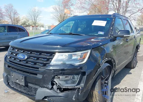 2017 Ford Explorer Sport from USA, damaged, VIN 1FM5K8GTXHGA06238